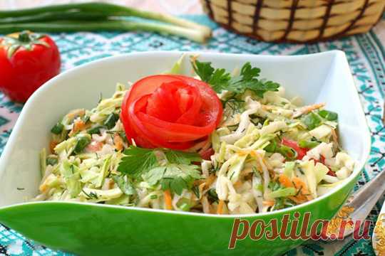 Овощной салатик — Journal women❜s