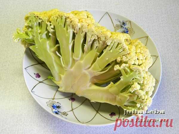 Цветная капуста, запечённая в соусе