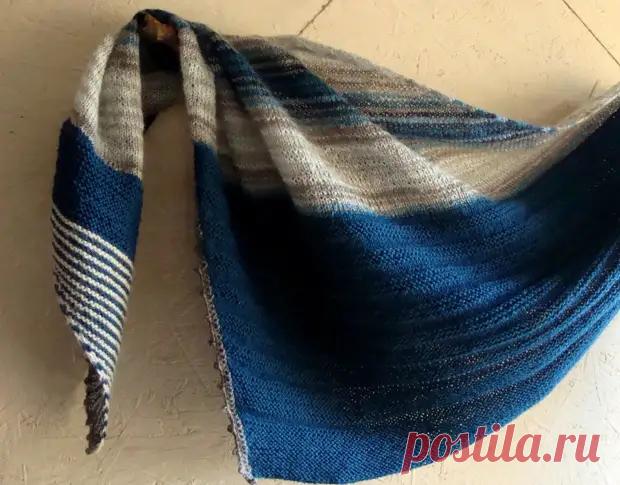 6 способов связать скандинавский платок спицами - Сам себе мастер - Медиаплатформа МирТесен