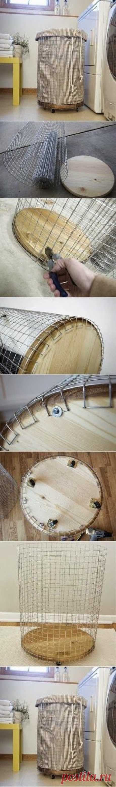 DIY How To Make a Laundry Basket | Neat Ideas