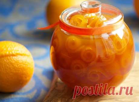 Варенье из апельсиновых корок