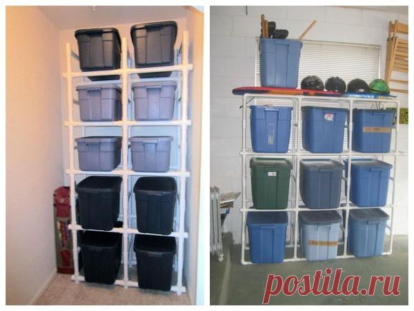 Что можно сделать из труб ПВХ своими руками: 20 идей для дачи