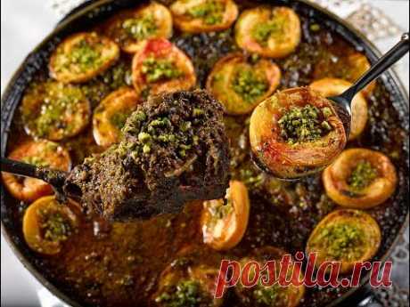 Мясо с яблоками + конкурс узбекской кухни
