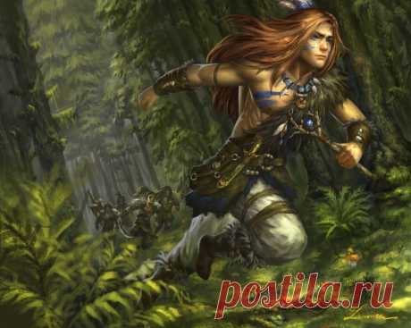 ArtStation - Shaman, Luminita Pham