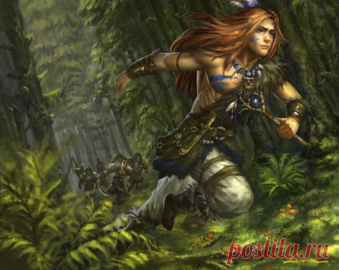 ArtStation - Shaman, Luminita Pham