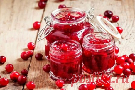 Желе из клюквы без желатина