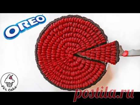 ШОКОЛАДНЫЙ OREO ТАРТ с МАЛИНОЙ | Без выпечки