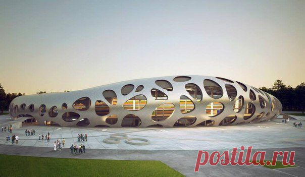 Современный футбольный стадион в Беларуси / Социальная погода