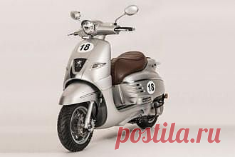 Peugeot выпустили винтажный ретроскутер Django со светодиодной оптикой