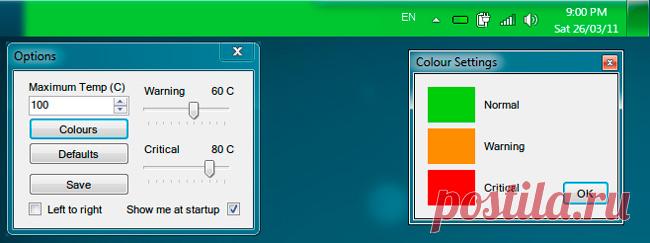 Список программ для измерения температуры процессора