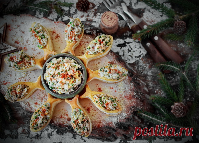 Новогодние закуски с советским вкусом