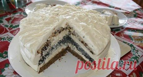 Торт «Три Встречи». Простой, домашний, вкусный! Ингредиенты: Тесто: 1/2 стакана сметаны 1/2 стакана сахара 1/2 стакана муки 1 яйцо 1/2 чайной ложки соды 1/2 столовой ложки уксуса Соль по вкусу 1/2 стакана изюма 1/2...