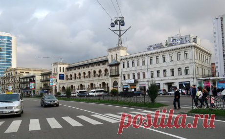 Удался ли Черноморский Сингапур? Любуемся Батуми с крупнейшей канатной дороги в Грузии. | Субъективный путеводитель | Яндекс Дзен