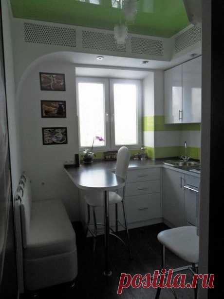 Удачное решение для маленькой кухни