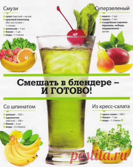 Почему смузи стоит включить в свой рацион?