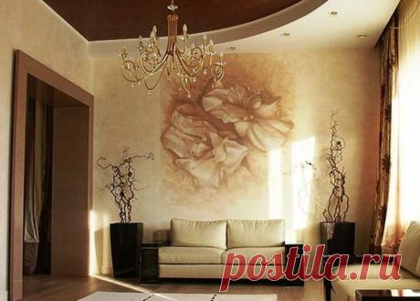 Художественная роспись стен — Роскошь и уют