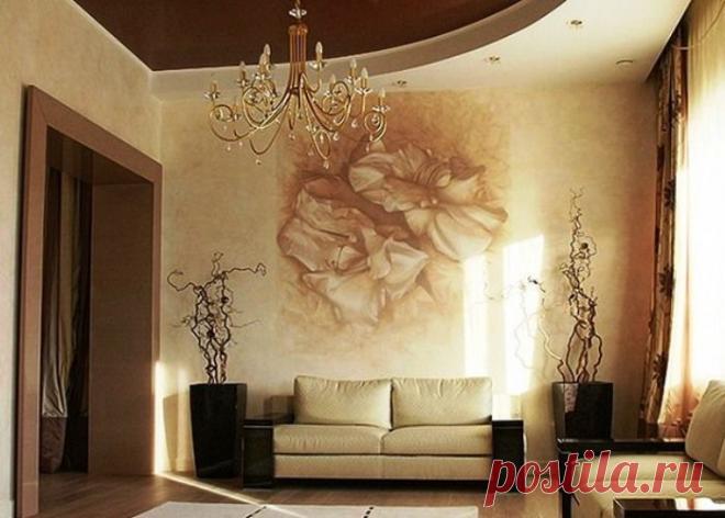 Художественная роспись стен — Роскошь и уют