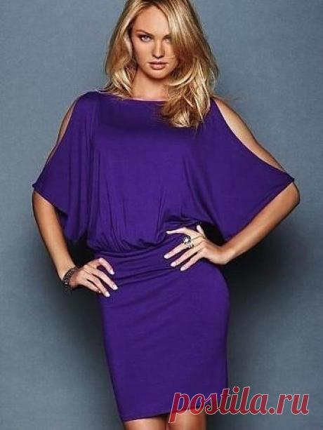 Как сшить платье с напуском на талии без выкройки?