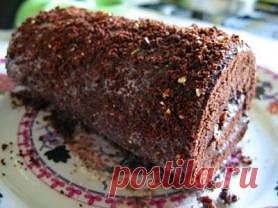 Шоколадный рулет. Рецепт приготовления шоколадного рулета