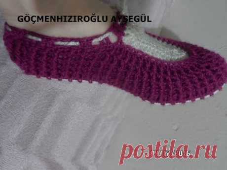 ev ayakkabısı yapılışı