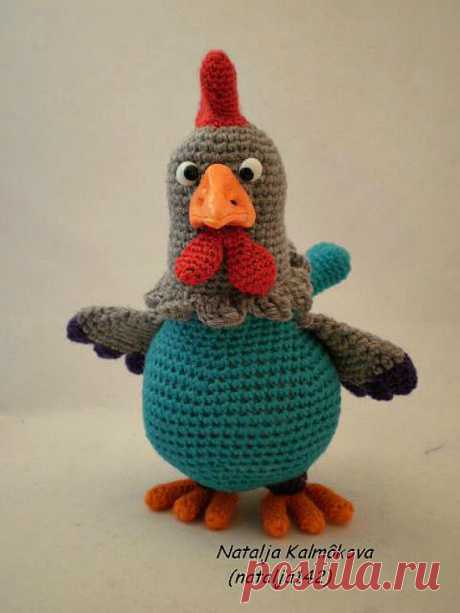 Cock Louie ToyMagic. Rooster Cockerel CockCrochet by ToyMagic