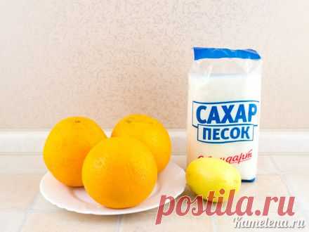 Апельсиновый конфитюр с цедрой