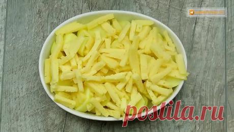 КАРТОШЕЧКА С ЧЕСНОКОМ И СЫРОМ