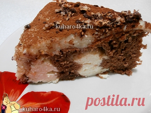Хозяюшка. Кушать подано! - Пирог с творожными шариками