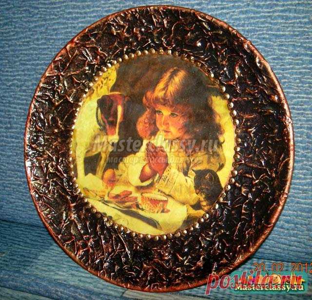 Декупаж тарелок: идеи и мастер-классы на любой вкус