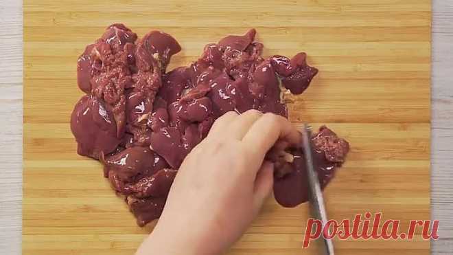 САЛАТ ИЗ КУРИНОЙ ПЕЧЕНИ.ВКУСНООО!!!