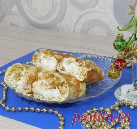 Вкуснейшая закуска на НОВЫЙ ГОД 2021 / Закуски из курицы / TVCook: пошаговые рецепты с фото