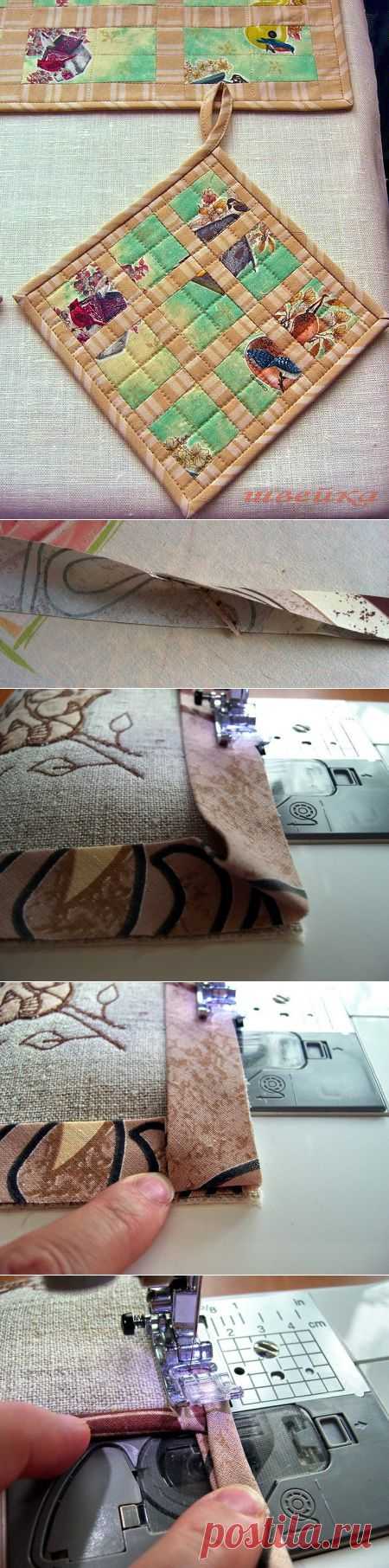 полезные ссылки и очень хорошие МК о пришивании бейки