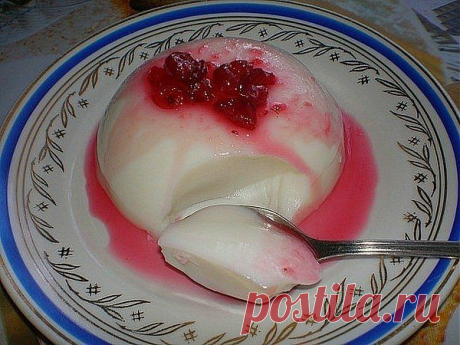 Кефирное желе для стройности.