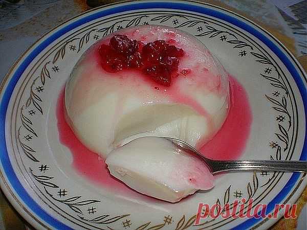 Кефирное желе для стройности.