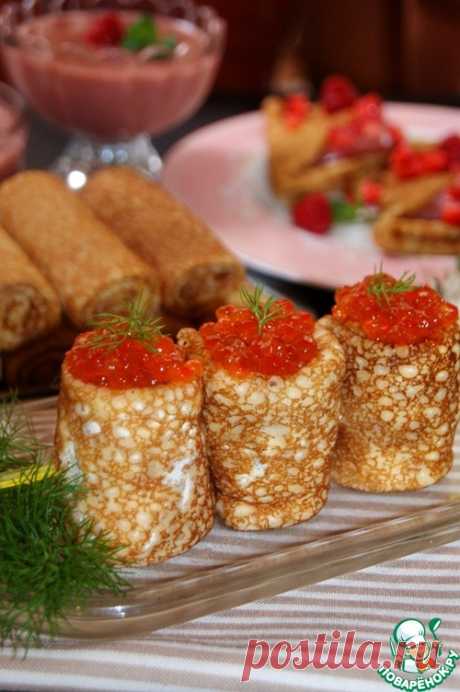 Блины "Безупречные" – кулинарный рецепт