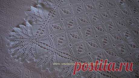 Uncinetto&amp;Ricamo: COPRILETTO ALL' UNCINETTO