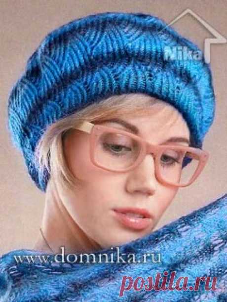 Шапки, береты » Вязание крючком и спицами схемы и модели