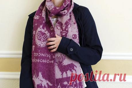 Ravelry: Mononoke Double Knit Scarf pattern by Sheila Toy Stromberg