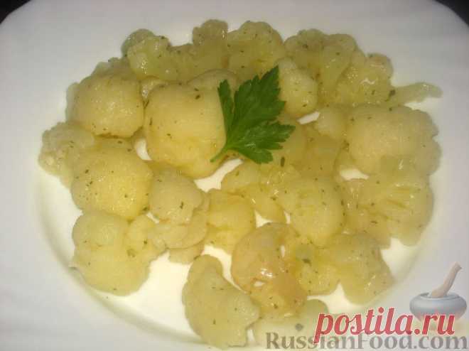 Острый закусочный салат из цветной капусты