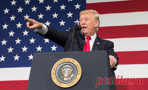 Дональд Трамп: в Сеть попал раритетный снимок лидера США с Леней Голубковым