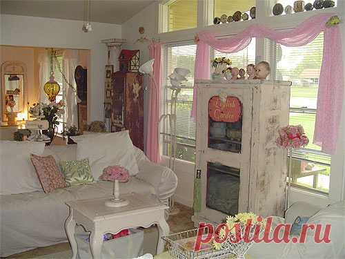 Как воссоздать стиль шебби шик в интерьере у себя дома?