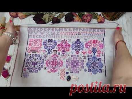 СЕМПЛЕР 🐾ЛОНГ ДОГ 🐾 2ой рядочек 2021 г.