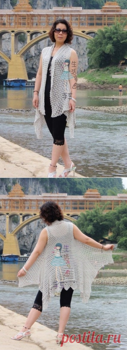 0156 - жилети - В'язання для жінок - Каталог статей - Md.Crochet