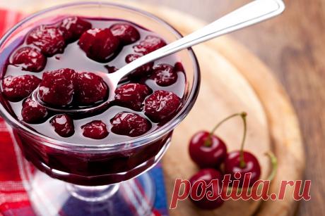 Цыганский рецепт вишневого варенья без утомительной варки ягод - БУДЕТ ВКУСНО! - медиаплатформа МирТесен