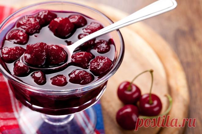 Цыганский рецепт вишневого варенья без утомительной варки ягод - БУДЕТ ВКУСНО! - медиаплатформа МирТесен