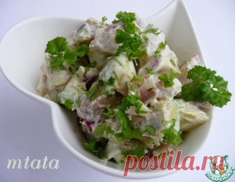 Салат из сельди с авокадо – кулинарный рецепт