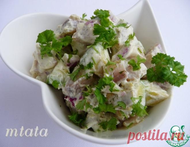 Салат из сельди с авокадо – кулинарный рецепт