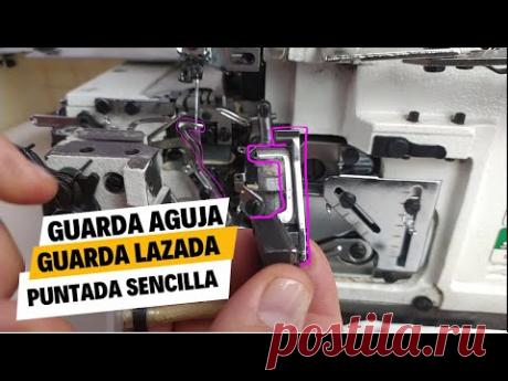 Sincronizacion De Guarda Aguja Y Guarda Lazada Puntada Sencilla Overlock O Fileteadora