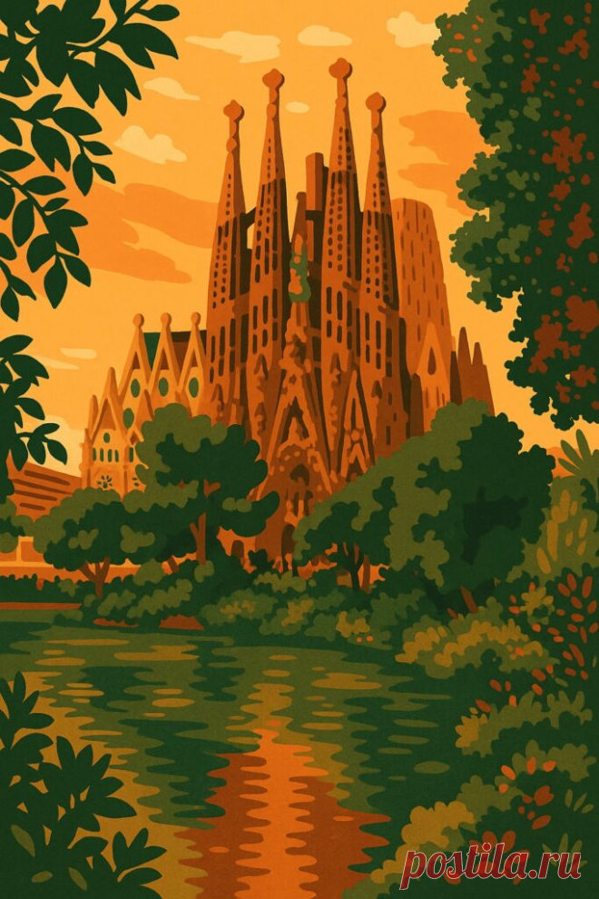 Саграда Фамилия: незавершенная симфония камня и света в сердце Барселоны — STRANI.ru