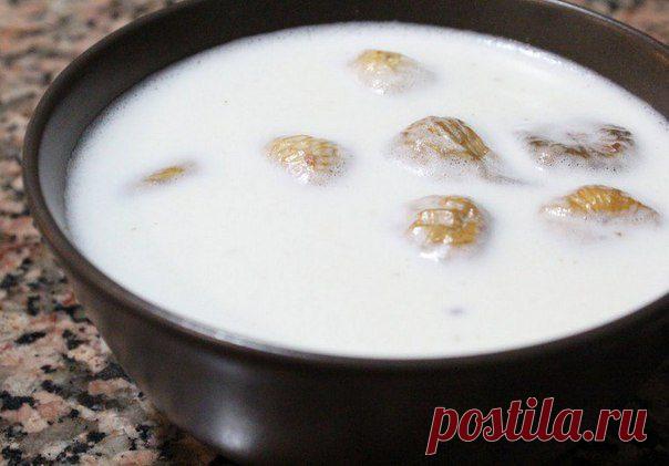 Инжир с молоком от кашля / Будьте здоровы